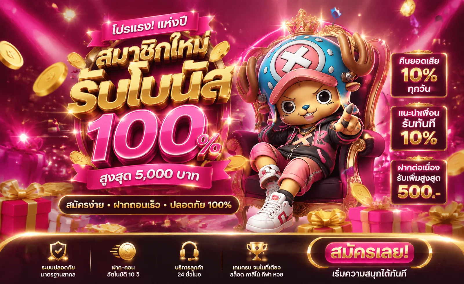 สล็อตออนไลน์ PGLS รวมเกมค่ายดังครบทุกค่าย